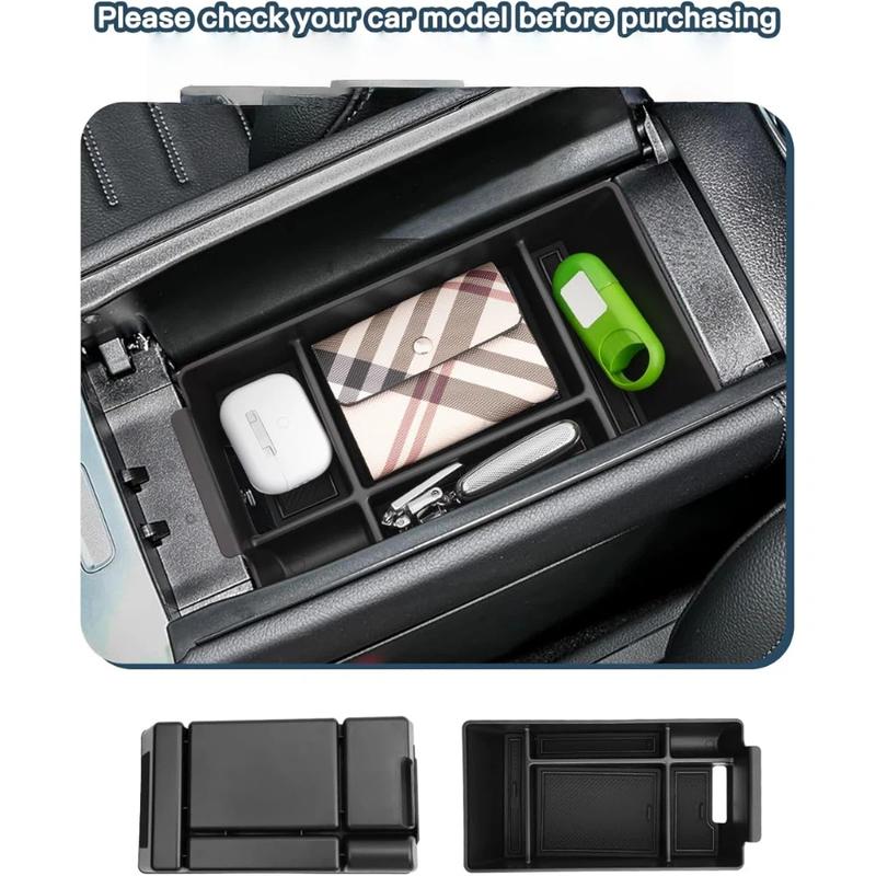 Premium ABS  Center Console Tray For Mercedes-Benz C-Class W206 22-25 Durable Anti-Slip Armrest Storage Box Car Styling
