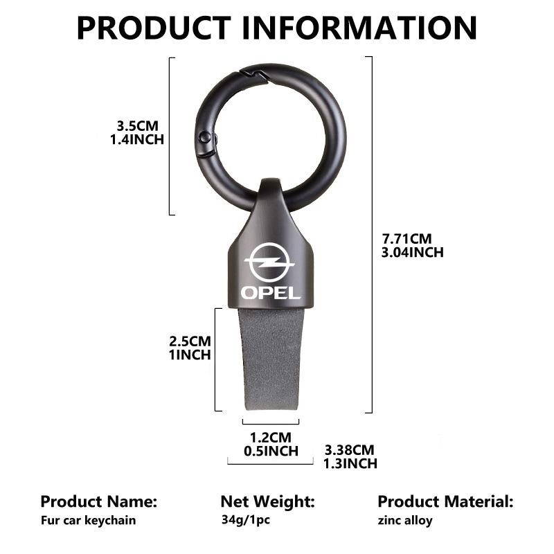 Luxury Car Keychain Key Chain Buckle Key Ring Gift For Man Women For Opel Insignia Astra G J F K Vectra C H Corsa C B D Omega