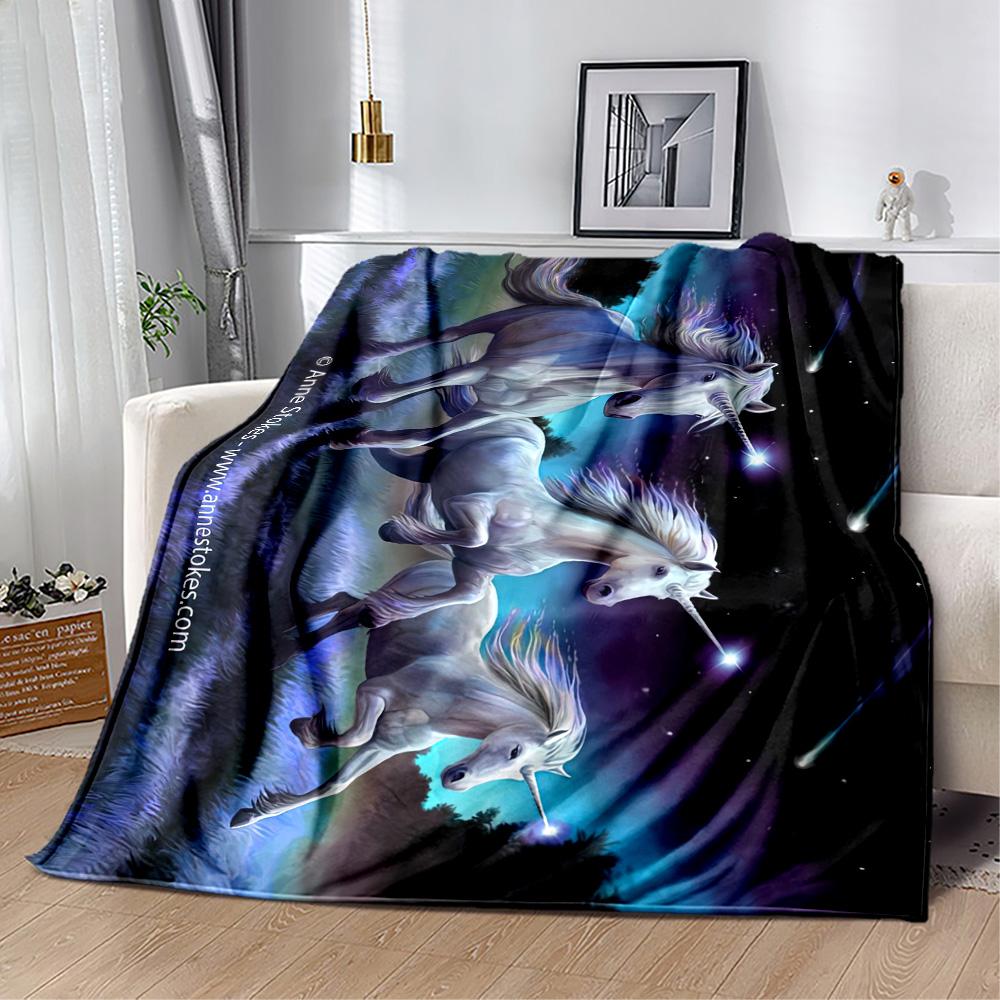 Gothic Style Blanket Comfortable Perfect for Bed Picnics Couch Four Seasons Multipurpose Playful Design Birthday Christmas Gift Blanket