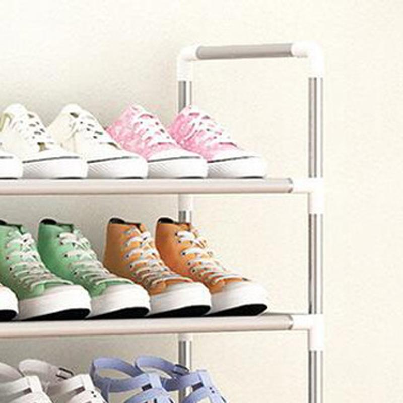 Wielowarstwowy regał na buty Plastikowy Możliwość układania w stos Oddychający Duża wytrzymałość na ściskanie Regał do przechowywania butów
