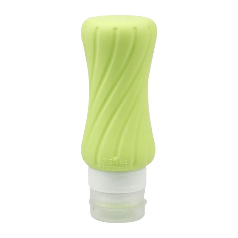 

100 мл силиконовый дорожный косметический пустой флакон герметичный многоразовый флакон шампунь кондиционер для волос лосьон дозатор флакон as the picture