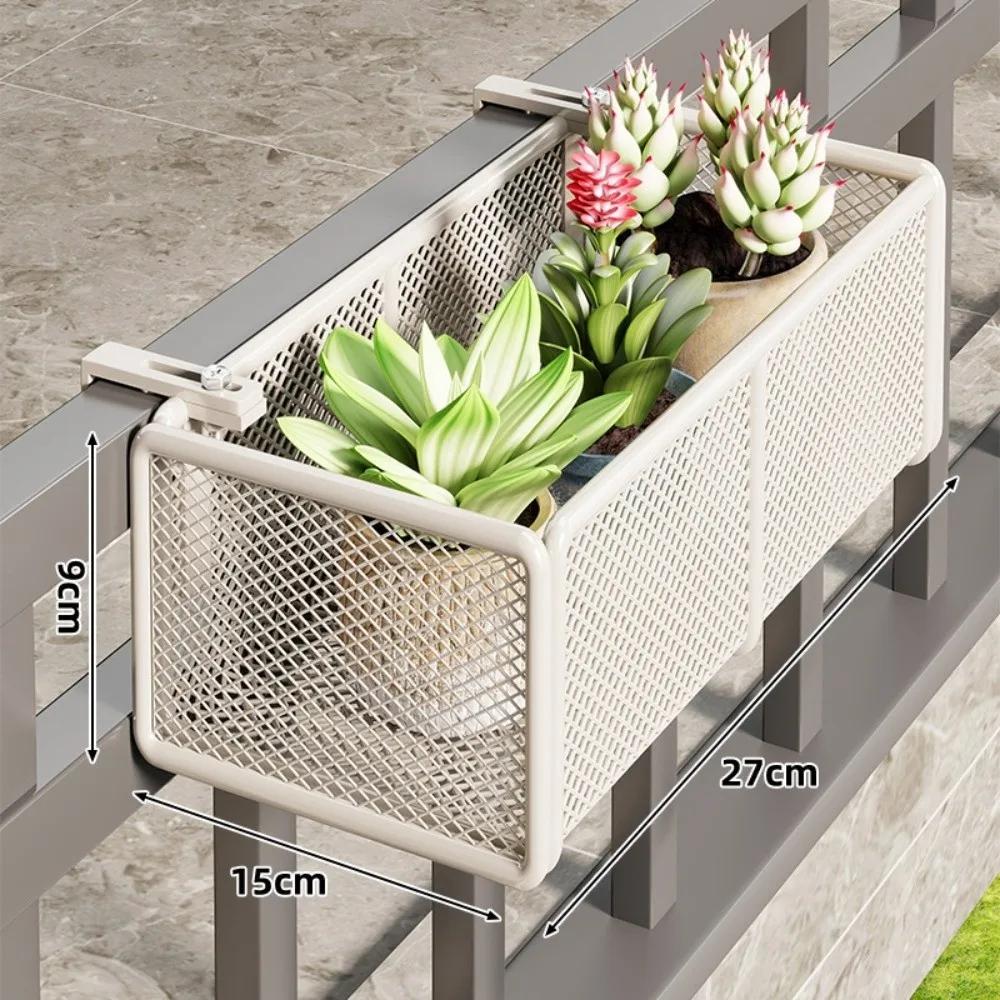 High Quality Iron Art Flower Pot Stand Hanging Design Multi-purpose Hanging Plant Holder Plant Pot Holder Balcony