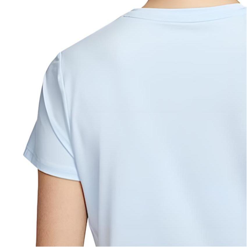 Nike Dri Fit Regular T Shirt Women's 423 Purple Blue/Black HJ1055-423