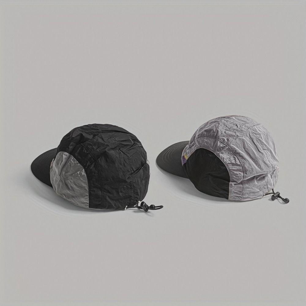 Flat-brimmed Quick-drying Hat Summer Thin Sun Protection Caps Baseball Cap  Men and Women
