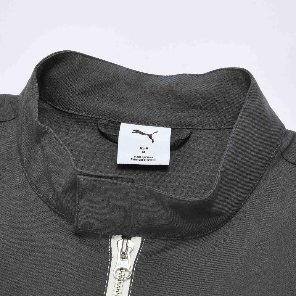 Puma Moto Woven Color Block Sports Casual Zip Long Sleeve Jacket Unisex jackets 638606-91