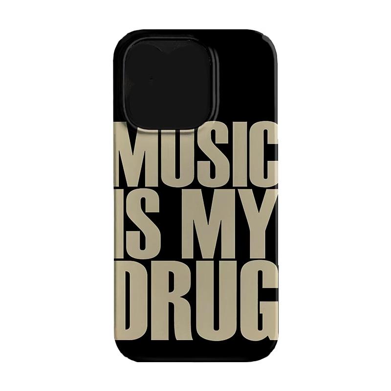 Love Music English Trendy Art Personalized Creative Phone Case For IPhone 16 15 14 13 12 11 Pro Max 7 8 Plus X XS XR Cover