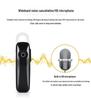 New Bluetooth Noise Cancelling Single Ear Headset with Mic & Ear Hook - Car Phone Wireless Earphones