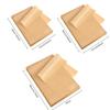 100 Pcs  Paper Food Grade Baking Sheets Non-Stick Oil-Proof  Baking Paper Oven Liner Sheet BBQ Pad for Baking and Barbecue Air Fryer Paper