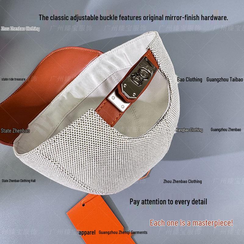 High-End Fashion Color Block Deep Crown Cap for Men & Women - Slimming Duckbill Design for Larger Head Sizes