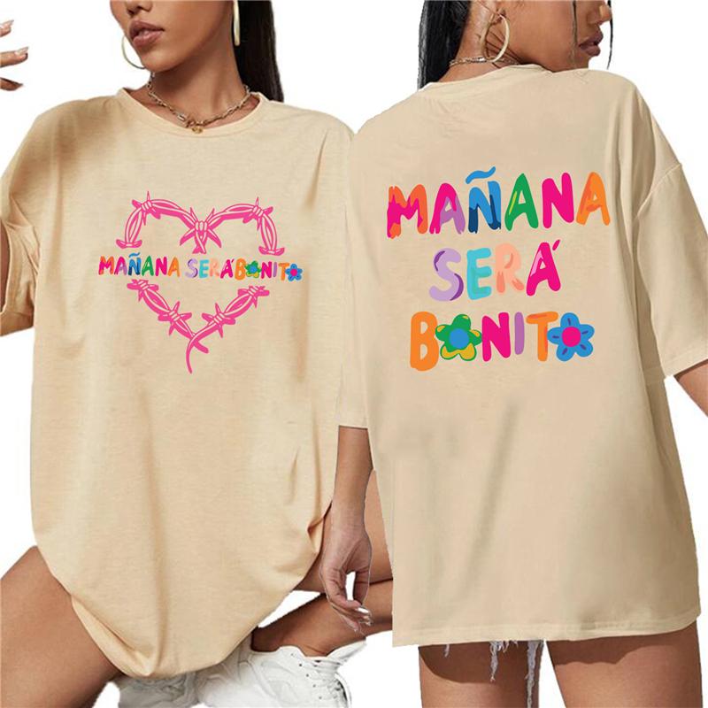 

Karol G Bichota ONeck Cotton T Shirt Unisex Women Casual Short Sleeve Tees Tops Streetwear Oversized Plus Size top tee L