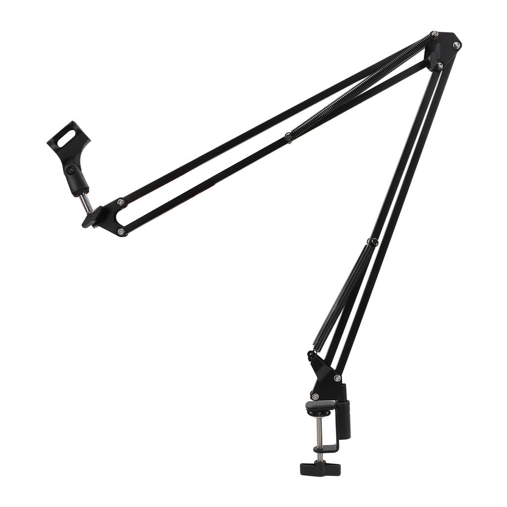 Microphone Arm Stand Steel 360 degrees  Flexible Adjustment Noise Reduction Mic Arm for 3kg Microphone