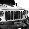 ABS Front Grill Mesh Insert Racing Grille Cover Guard Sticker Kit for Jeep Wrangler JK 2007-2017 7pcs/set