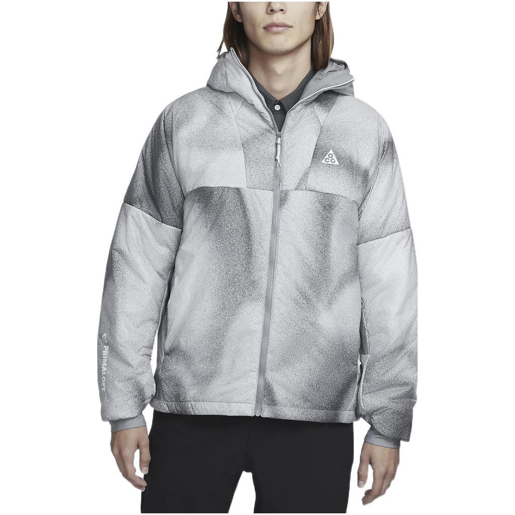 Nike ACG THERMA FIT Jackets Men's Gray Hooded Moderate Other DQ5784-065