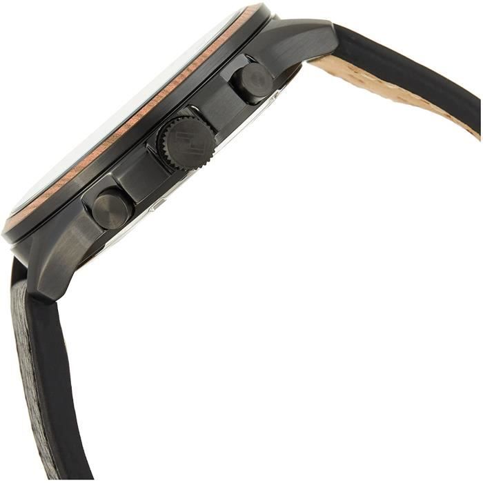 Horloge - Tommy Hilfiger - 1791854 - Kwarts - Zwart Leer - Waterbestendig 5 bar