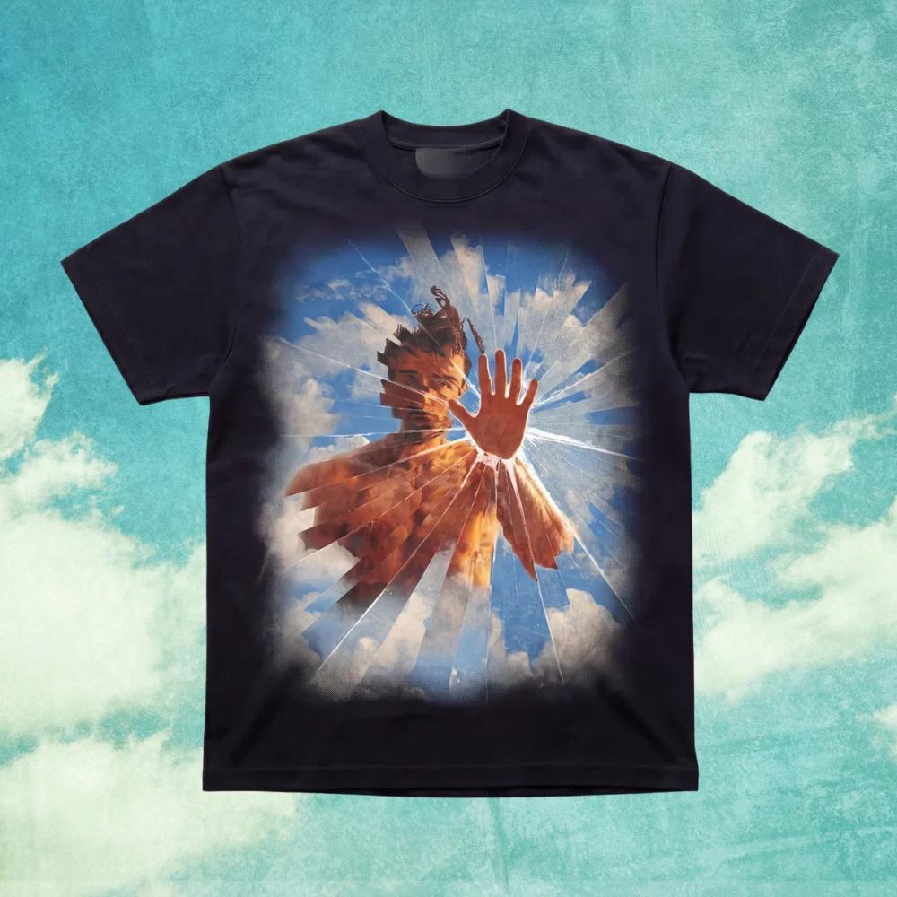 

Glass Heaven Abstract Graphic T-T-Shirt Surreal Artistic Streetwear Tee S-5XL M