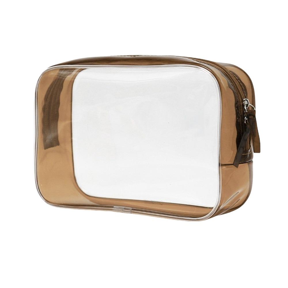 Multipurpose PVC Transparent Cosmetic Bag Waterproof Storage Storage Bag Large Capacity Makeup Beauty Case for Women & Men