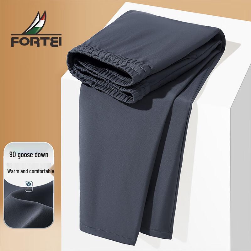 

Futing Men s 90% Goose Down Thermal Pants 2XL 54