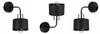 Wall Lamp, Square Lamp, Ceiling Lamp, Black Led Lamp