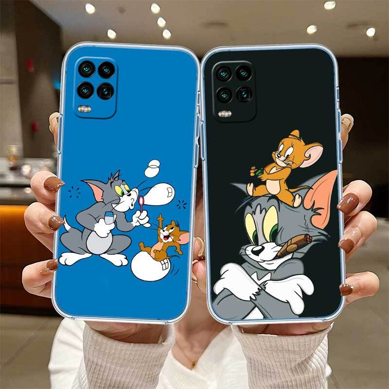 Tom and Jerry Case for Motorola E7 E22 E20 E13 E15 E22S E30 E40 G10 G20 G04 G22 G23 G05 G75 G35 G55 G6 G7 G8 G9 Plus Power Play