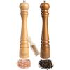Moulin à Poivre et Sel en Bois — Creative Home — Hauteur 31,5cm — Salière et Poivrière