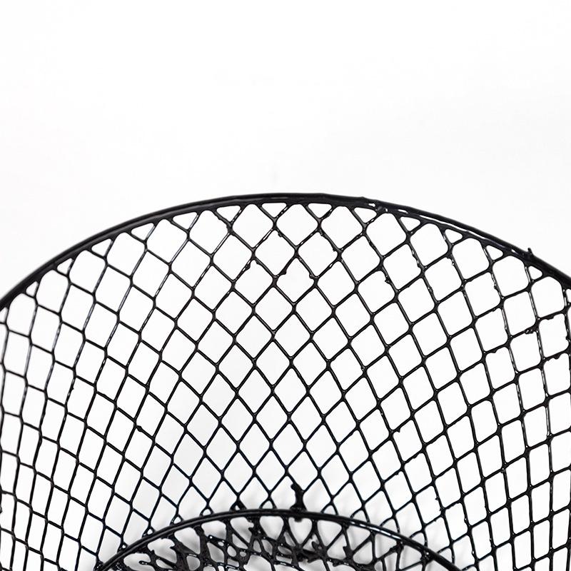 Home Storage Basket Fruit and Vegetable Storage Basket Desktop Snacks Basket Simple Iron Storage Basket