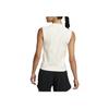 New Nike Sleeveless Sports Shirts Women's Ivory FB7631-110