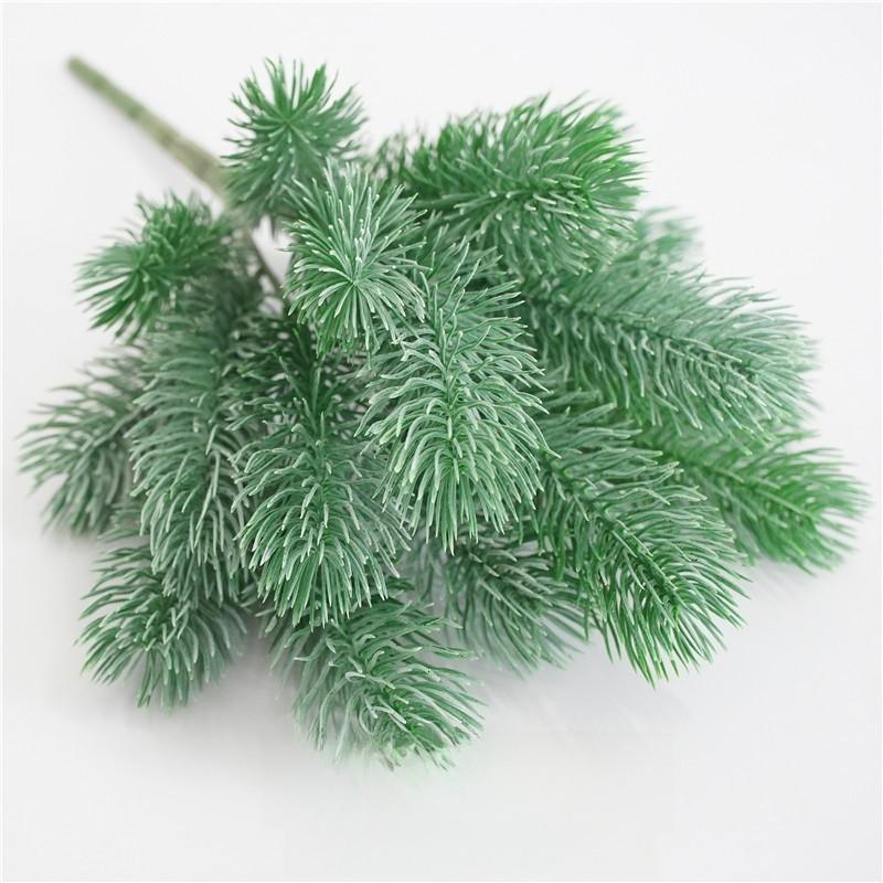 Christmas Artificial Scene Pine Needle Plastic Material Home Use Photography