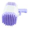 69 Holes Bubble Machine Toy Pink Lighting Handheld Automatic Bubble Blower for Children Kids Purple