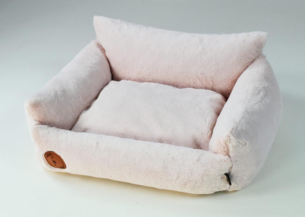Fluffy Raspberry Pudding Bed - 70cm X 60cm