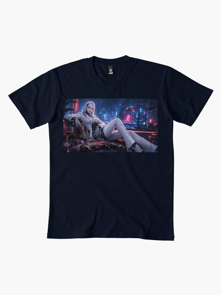 Cyberpunk Edgerunners 2 Shion Overwatch Relax Premium Unisex T-Shirt