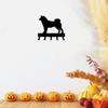 Promotion Shiba Inu Dog Key Hooks & Keychain Holder Small 6 Inch Wide Wall Hook Bathroom Accessories Home Decoration Artwork