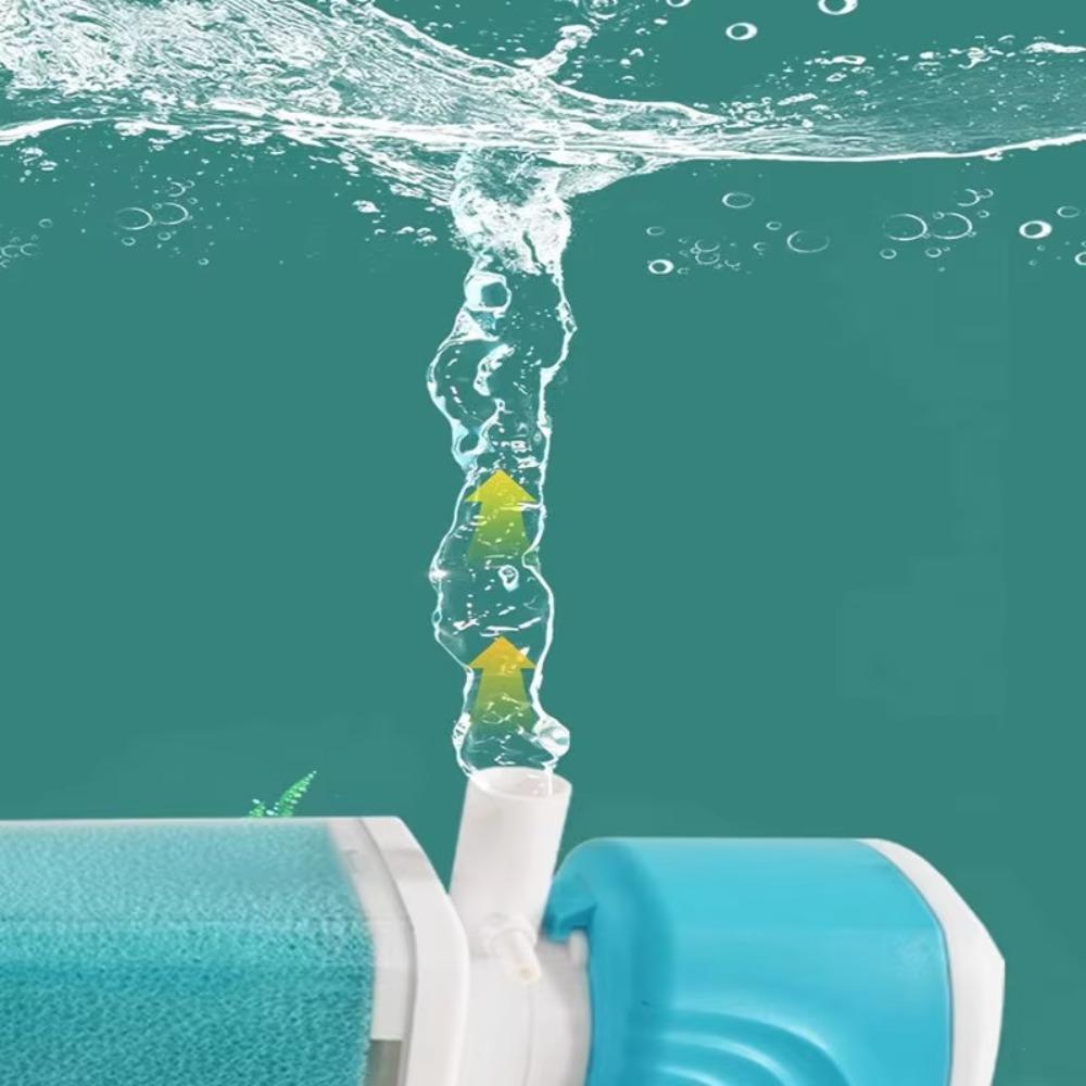 Güçlü Emişli Akvaryum Filtresi Geri Akış Önleyici Balık Dışkısı Filtresi Toplayıcı Dalabilir Filtre Ev