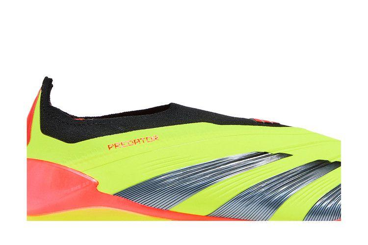 adidas Predator 24 Elite Laceless FG Team Solar Yellow Core Black Sola