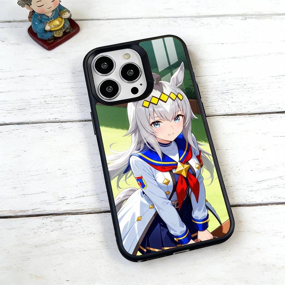 U-Uma Musume Pretty Derby Oguri Handyhülle Für iPhone17,16,15,14,13,12,11 Plus,Pro Magnetisch mit Magsafe Kabelloses Laden