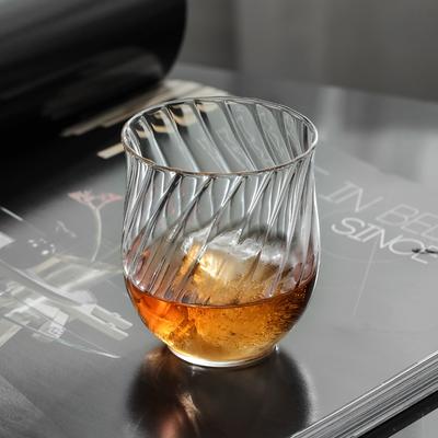 Bright Whiskey Cup Ripple Whisky Glass European Style Shiny Wine Tasting Glassware Unmatched XO Chivas Brandy Snifter Beer Mug