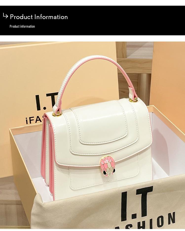 2025 Modna Damska Mała Torebka Crossbody z Wężową Głową