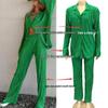 European & American Women's Solid Color Drape Pleated Casual Two-Piece Set - 2025 Spring/Autumn Collection