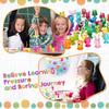 30Pcs/Lot Mini Sucker Dolls Marine Land Strange Animal Cupule Suckers Kids Action Toy Capsule Model Suction Cup Puppets