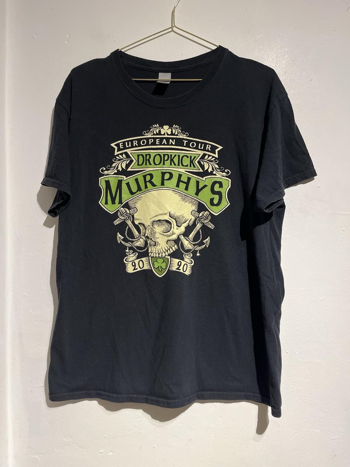 Dropkick Murphys Shirt Large 2020 Tour Punk Gig Festival Rock Band. Celtic Unisex T-Shirt XXL