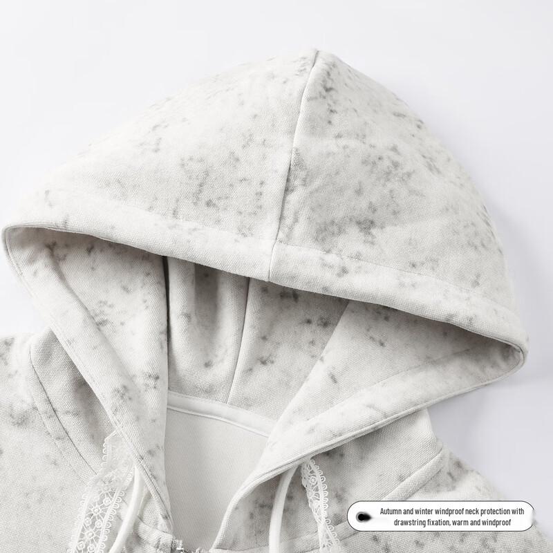 FivePlus Women's Hooded Zip Sweatshirt Cardigan