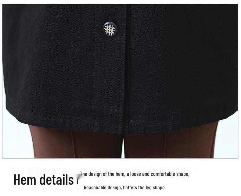 Stilvolle Denimjacke in Übergröße für Frauen mittleren Alters und ältere Frauen - Langärmlig, Herbstmode, Passt bis zu 200 Jin