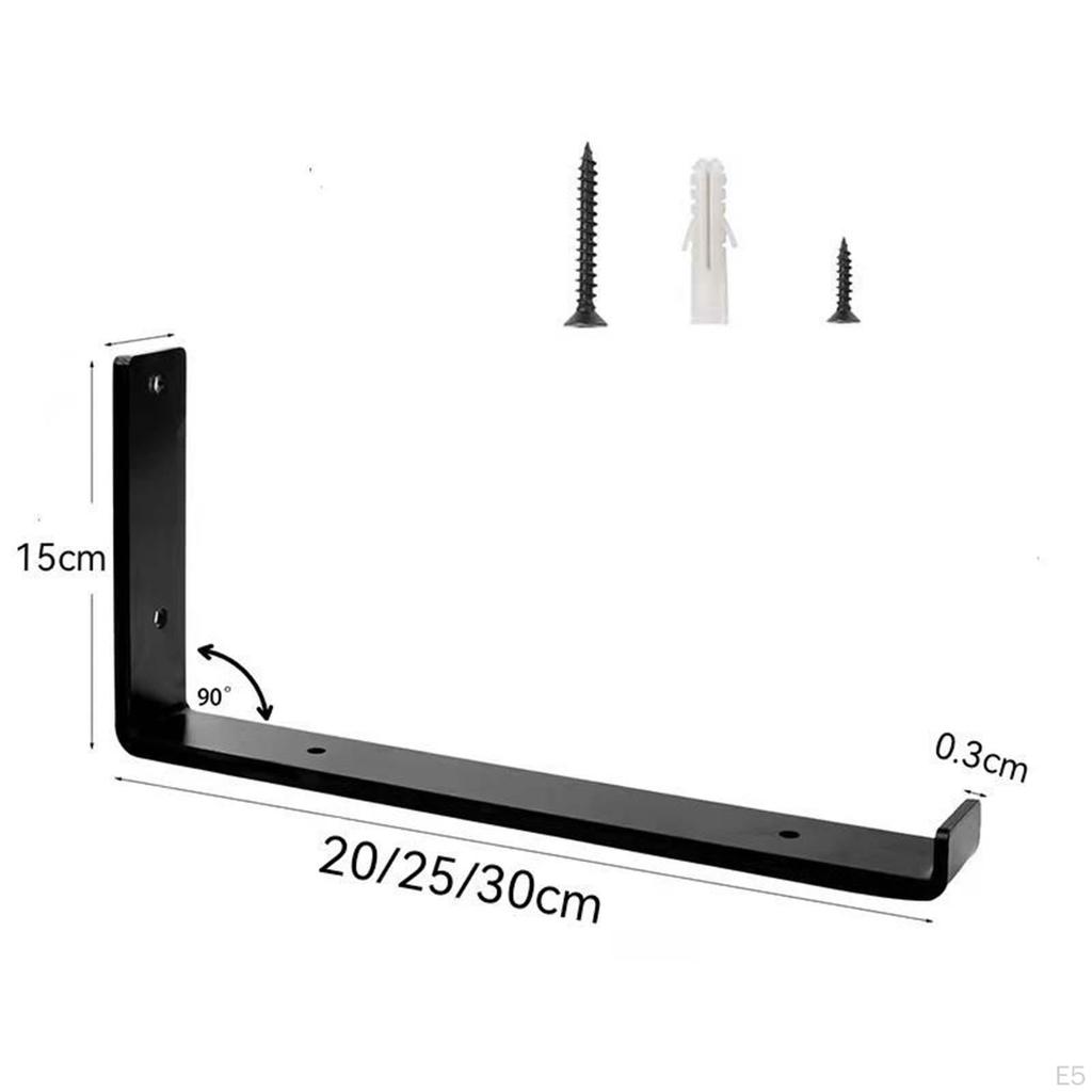 Shelf Brackets 90 Degree Angle Board Holder Modern Corner Brace Support for