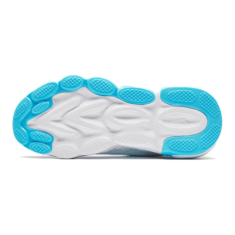 Anta Kids Comfortable Versatile Non-Slip Durable Low-Top Running Shoes Kids Sneakers White Blue A12435573-3