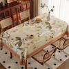 Față de masă rustică pentru dining: Față de masă impermeabilă, rezistentă la grăsime, rezistentă la căldură și care nu necesită spălare; Față de masă pentru cafea, ușor luxoasă, de înaltă calitate