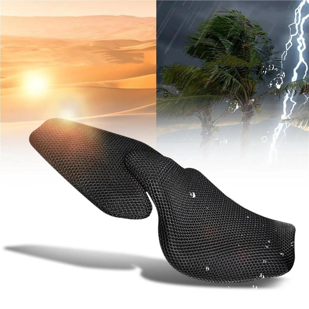 Motorcycle Mesh Seat Cover Cushion Guard Waterproof Insulated Breathable Net Fit Kawasaki ZH2 ZH2 2019 2020 Accessories Saddle Seat