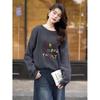 Embroidered Knit Sweater