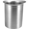 Iris Plaza Kitchen Tool Stand, Silver, 13.6 X 12.2 X 15.6 Cm, Stainless Steel, Made In Japan, Tsubame Kitchen Series, TSK-4