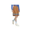 Adidas Originals Adicolor 70s Vintage Logo Print Drawstring Mid-Rise Shorts Men Shorts Desert-Brown IK7859