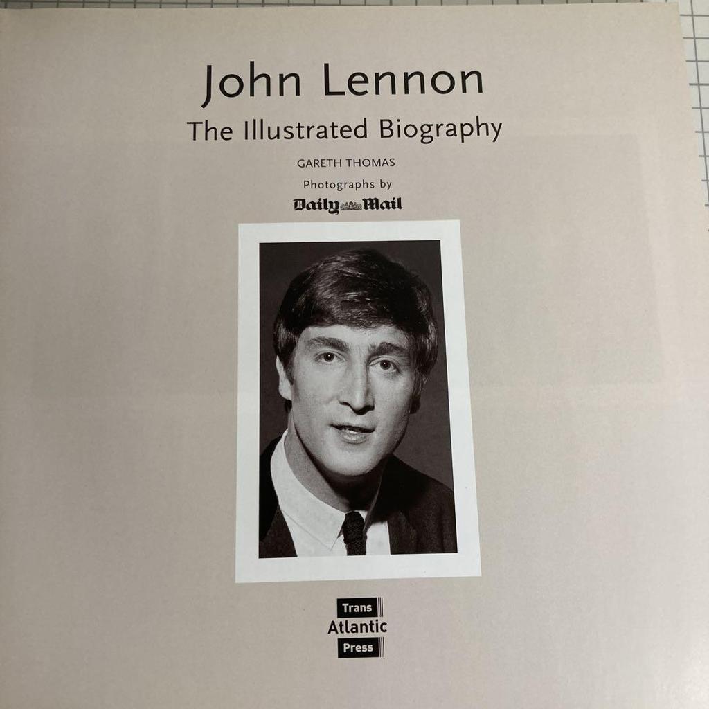 [USED] John Lennon Photo Book Hardcover John Lennon