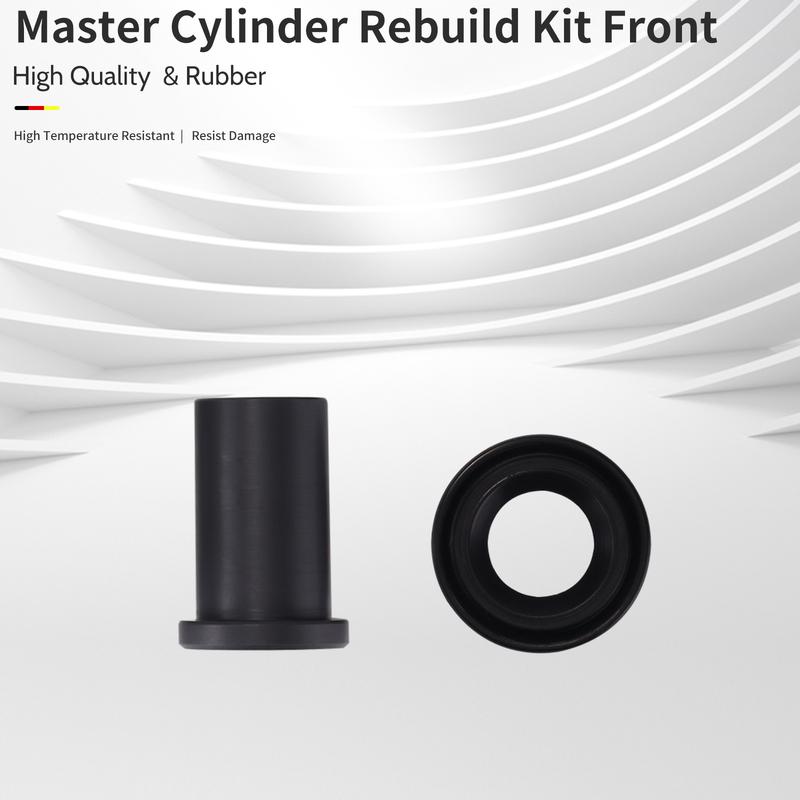 3pcs 45072-96 Plastic Cups and 0.7in Sealing Rings of the Front Master Cylinder Rebuild Kit for Harley Dual Disc Models 96-17
